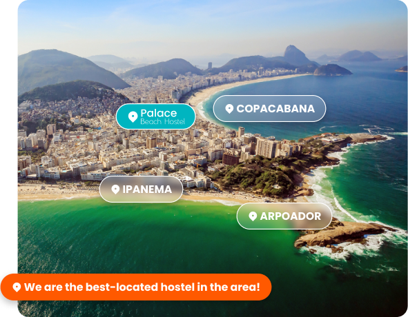 Palace Beach Hostel - Location EN